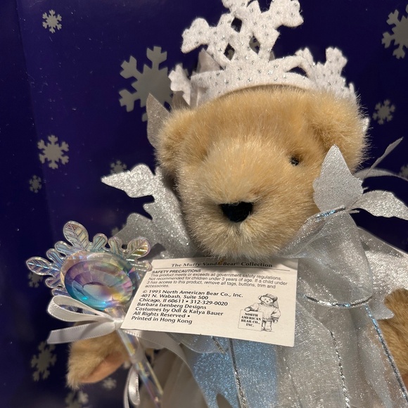 1993 Limited Edition Muffy Vanderbear - Snowflake - Picture 5 of 12